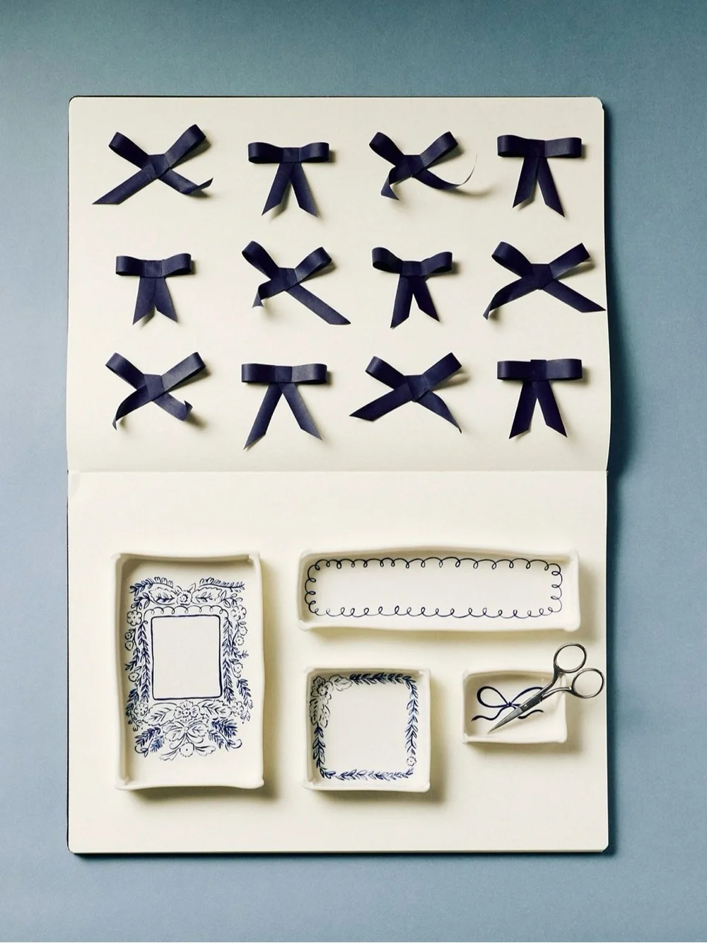 New! NWT Anthropologie Emily Isabella Trinket Dish in Long.